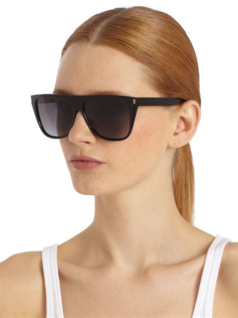 yves saint laurent black sunglasses.